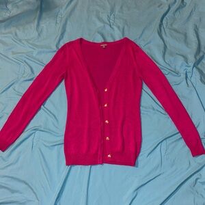Fuchsia cardigan from Charlotte Russe